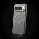 Coque pixel 10 / pixel 10 Pro gris cuir mag