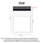 product_image_name-Generic-Sac Lot De 100 Enveloppe Plastique Expedition/ sacs d'emballage courrier autocollants/ sacs d'expédition-25x35cm-3