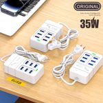 Generic Chargeur rapide 35 W, 6 ports USB - image 2