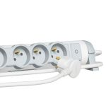 product_image_name-Legrand-Rallonge Multiprise 5x2P+T 16A 230V Avec Bloc De Prise Rotatif Et Cordon 1,5m - Blanc Et Gris (GED)-3