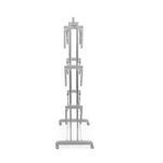 product_image_name-Generic-Sèche Linge 3 Niveaux Avec Roues - Bleu/blanc-5