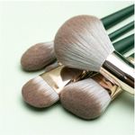 Fashion 14Pcs Soft Green Makeup Brush Set with Storage Bag - image 5