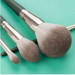 Fashion 14Pcs Soft Green Makeup Brush Set with Storage Bag - image 6