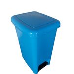 Generic Poubelle à Pédale Bac 25L Bleues