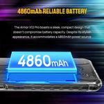 product_image_name-Mobil-Ulefone Armor X12 Pro Telephone Portable Incassable, Android 14 Smartphone Débloqué, 8Go+64Go, 4860mAh, Octa-Core, 13MP+8MP, 5.45" Smartphone Etanche, Dual SIM 4G/GPS/NFC/Face ID/FM/OTG, Noir-6