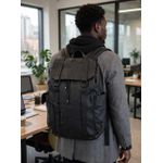 Generic SAC À DOS BOSS NOIR - IMPERMÉABLE - ARCHANGE SHOP