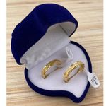 Inox Bague De Mariage-Or Plaqué