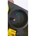 product_image_name-Generic-Rallonge Multiprise Parafoudre Qualité Supérieure - 6 Ports - Jaune Noir-3