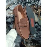 baladeuse homme en cuir marron