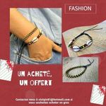 Fashion Deux Bracelets Cordons Ajustables