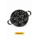 product_image_name-Generic-Poêle à Pancakes Takoyaki 7 Cavités – Cuisson Rapide et Uniforme-2