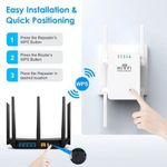 product_image_name-Generic-Répéteur Wifi Sans Fil U8, 300Mbps, 2.4 Ghz, Point D'accès, Routeur, Extension De La Portée, Amplificateur De Signal Blanc-2
