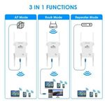 product_image_name-Generic-Répéteur Wifi Sans Fil U8, 300Mbps, 2.4 Ghz, Point D'accès, Routeur, Extension De La Portée, Amplificateur De Signal Blanc-4