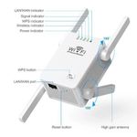 product_image_name-Generic-Répéteur Wifi Sans Fil U8, 300Mbps, 2.4 Ghz, Point D'accès, Routeur, Extension De La Portée, Amplificateur De Signal Blanc-5