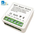 Generic Module d'interrupteur intelligent WiFi 16A Mini, interrupteur mural  sans fil, contrôle bidirectionnel,