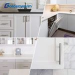 product_image_name-Generic-2 Poignées De Porte Placard 15cm, Poignée de Meuble Cuisine Acier Brossé-2