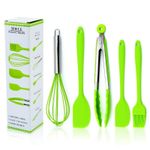 product_image_name-General-Ensemble d'ustensiles de cuisine 5 en 1 en silicone antiadhésif-1