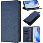 Etui à Rabat Compatible Pour Samsung Galaxy S25 Ultra – BLEU