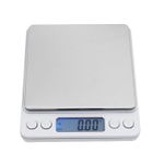 Generic Balance De Précision Pro 0.01 G/Max 500gr-2 Plateaux De Pèse- Gris