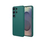 Coque Silicone Compatible Pour Samsung Galaxy S26 Ultra - Vert