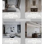 Generic Sticker mural autocollante flexible et imperméable pour décoration d'intérieure - image 6