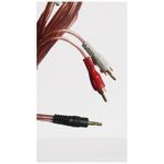 Generic Câble Audio RCA Avec Jack 3.5 à 2 RCA, 3.5mm Vers 2RCA Mâle BH - image 2