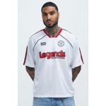product_image_name-Vetements-Maillot Streetwear Oversize "Legends" - Style Sport Urbain - Blanc/Rouge-1