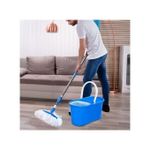 Seau De Serpillère Et Pince à Essorer Balai Serpillère Avec Seau D'essuie-glace Gaufrée