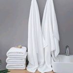 Generic Lot de 03 serviettes de bain - image 3