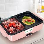 product_image_name-Generic-Marmite Électrique Double Fonction - Gril & Soupe - Température Réglable-5