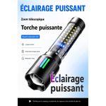 Generic Lampe Torche Multifonction Rechargeable - image 5