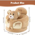 Generic Grand dossier relaxant pour bébé, siège d'apprentissage avec coussin et support pour bébé.