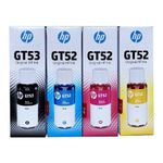 Pack de 4 bouteille d'encre HP GT53/GT52 d'origine