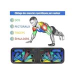 Generic Planche à Pompes - Exercice Et Remise En Forme - Noir - image 2
