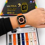 Generic  Montre Connectée Ultra 3 + 7 Bracelets Interchangeables + Chargeur Sans Fil