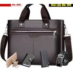 Mallettes D'affaires Pour Hommes, Sacs D'ordinateur, Sac à Bandoulière Décontractés, Sac à Main