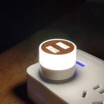 Generic Lampe De Nuit USB Plug-in LED : Éclairage Portable Avec Multiprise USB à 2 Ports