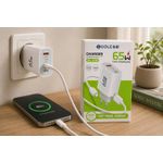 Generic Chargeur Rapide 65W – USB + Type-C avec Câble Inclus - image 3