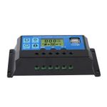 Generic Régulateur de Charge Solaire Sunafrica LCD 12V / 24V Double USB - image 3