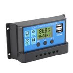 Generic Régulateur de Charge Solaire Sunafrica LCD 12V / 24V Double USB - image 4