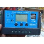 Generic Régulateur de Charge Solaire Sunafrica LCD 12V / 24V Double USB - image 7