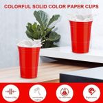 product_image_name-Generic-Lot De 50 Gobelets Réutilisables En Plastique Rouge GH-6