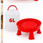 Generic LOT DE 10 ABREUVOIR 6L AVEC SUPPORT - image 2