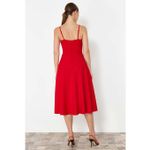 product_image_name-Trendyol-Robe Trapèze Rouge TPRSS24EL00185-6
