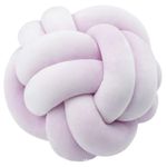 product_image_name-Belle-Coussin Nœud  Décoratif – Douceur & Élégance-Violet-28cm-1
