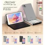 product_image_name-Discover-Tablette Avec Clavier 8 pouces P15 Pro Gris - 16Go / 1To - 10000mAh - 2 Sim - Ecran Ips-1