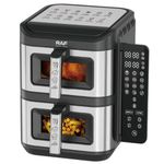 product_image_name-RAF-Air Fryer Familial 12 Litres - Double Cuisson Indépendante - Tactile - R.5280-2