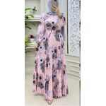 Robe Longue Fleurie Elégante 