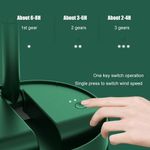 product_image_name-Generic-Mini Ventilateur De Sol Télescopique Pliant - Ventilateur  Rechargeable USB- Blanc-6