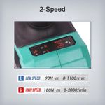 Dca Visseuse à Chocs Sans Fil Brushless 20V ADPL03-04 DM  – 180 N·m – 1 Batterie 2,0 Ah + Chargeur - image 4
